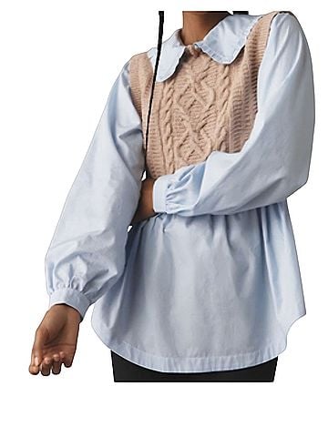 Anthropologie Long Sleeve Blouse (view 1)