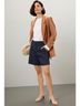 Vince. 100% Polyester Blue Dressy Shorts Size 10 - photo 4