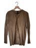 Eileen Fisher 100% Suede Tan Jacket Size S - photo 1