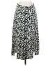 Le Lis 100% Rayon Floral Black White Casual Skirt Size S - photo 1