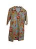 J. McLaughlin Floral Multi Color Casual Dress Size 10 - photo 1