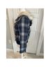 Juicy Couture Plaid Blue Jacket Size S - photo 11