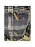 Juicy Couture Plaid Blue Jacket Size S - photo 10