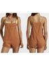 Billabong Solid Orange Romper Size XS - photo 4