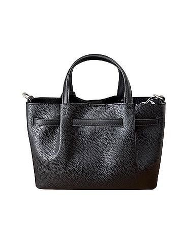 Michael Kors Leather Satchel (view 2)