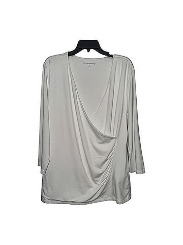 Soft Surroundings Alyssa Knit Top Long Sleeve Blouse (view 1)