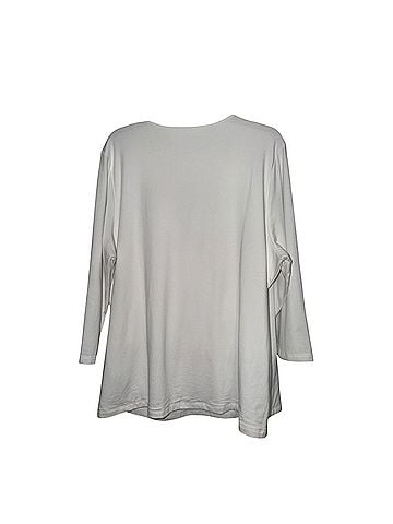 Soft Surroundings Alyssa Knit Top Long Sleeve Blouse (view 2)
