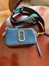 Marc Jacobs Blue Black Leather Crossbody Bag One size - photo 4