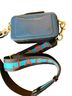 Marc Jacobs Blue Black Leather Crossbody Bag One size - photo 2