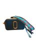 Marc Jacobs Blue Black Leather Crossbody Bag One size - photo 1
