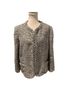 Ann Taylor 78% Polyester 21% Cotton 1% Other 100% Polyester Checkered-gingham Blue White Blazer Size 14 - photo 1