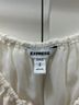 Express 100% Polyester 5% Spandex White Ivory Bodysuit Size S (petite) - photo 3