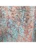 Cynthia Rowley 100% Polyester Print Teal Pink Purple Brown Ivory 3/4 Sleeve Blouse Size M - photo 6