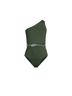 Lands' End Solid Green One Piece Swimsuit Size 26 - photo 1