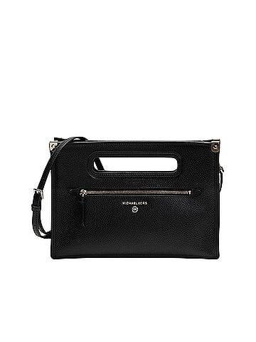 Michael Kors Jane large clutch Leather Crossbody Bag (view 1)
