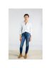 Frank & Eileen 100% Cotton Stripes Blue White Long Sleeve Button-Down Shirt Size M - photo 5