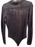 Abercrombie & Fitch 100% Merino Black Bodysuit Size M - photo 1
