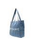FRAME 100% Cotton Graphic Blue Tote One size - photo 7