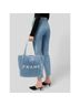 FRAME 100% Cotton Graphic Blue Tote One size - photo 8