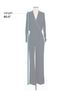 Eliza J Blue Jumpsuit Size 4 - photo 3