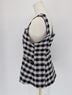 Maeve Checkered-gingham Black White Vest Size M - photo 10