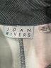 Joan Rivers Checkered-gingham Gray Casual Pants Size M - photo 3