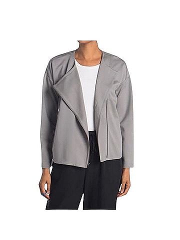 Eileen Fisher Asymmetrical Zip Jacket Jacket (view 1)