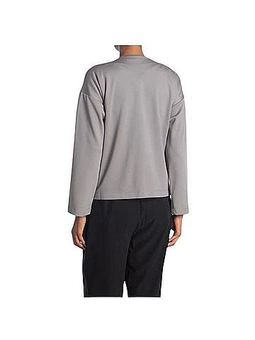 Eileen Fisher Asymmetrical Zip Jacket Jacket (view 2)