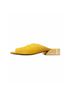 Mercedes Castillo 100% Suede Yellow Mule/Clog Size EU 36 1/2 - photo 4