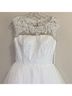 Let's White Cocktail Dress Size L - photo 4