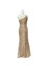 BHLDN 100% Polyester Gold Cocktail Dress Size 14 - photo 9