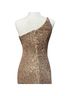 BHLDN 100% Polyester Gold Cocktail Dress Size 14 - photo 6