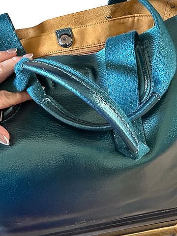 Coach Leather Tote (view 2)