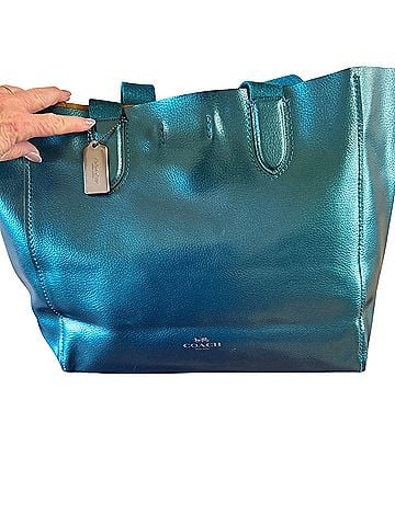 Coach Leather Tote (view 1)