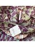 Free People 100% Rayon Floral Green Purple Ivory Skort Size 6 - photo 9