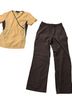 Cherokee Yellow Brown Casual Pants Size XS - photo 1