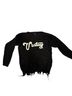 Venti6 Black Pullover Sweater Size S - photo 1