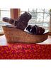 Tory Burch Brown Gold Wedges Size 6 - photo 4
