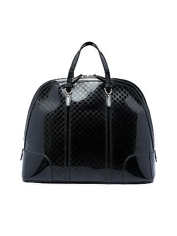 Gucci Large Microguccissima Patent Nice Dome Top Handle Bag (view 1)