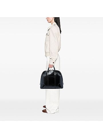 Gucci Large Microguccissima Patent Nice Dome Top Handle Bag (view 2)