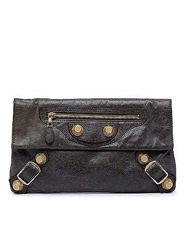 Balenciaga Lambskin Motocross Giant 21 Envelope Clutch (view 1)