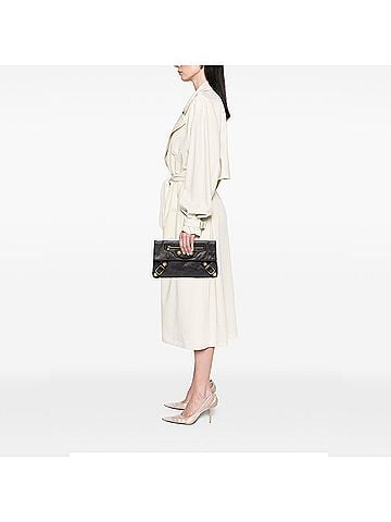 Balenciaga Lambskin Motocross Giant 21 Envelope Clutch (view 2)
