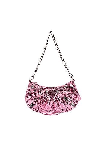 Balenciaga Mini Metallic Lambskin Motocross Le Cagole (view 1)