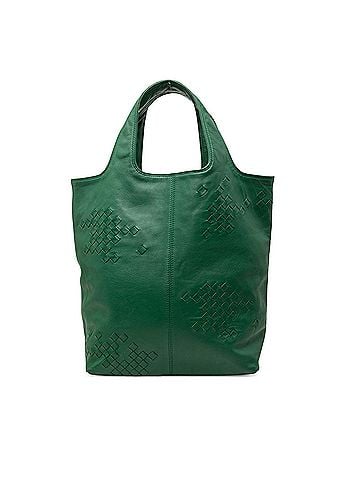 Bottega Veneta Intrecciato Trimmed Leather Regent Tote (view 1)