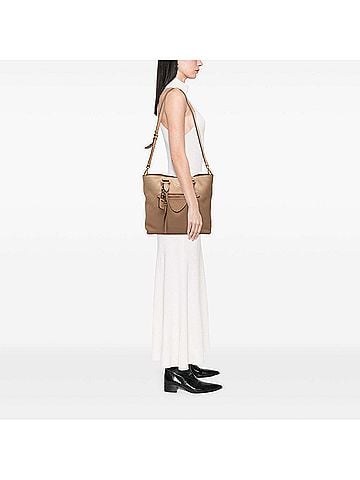 Prada Vitello Daino Front Zip Open Convertible Tote (view 2)