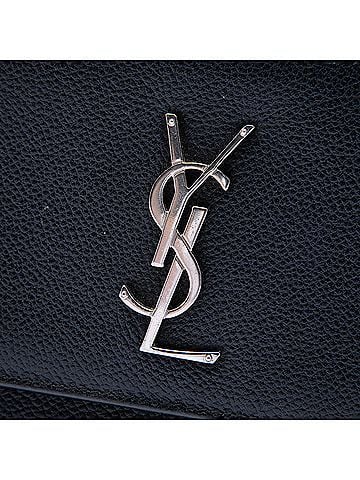 Saint Laurent Medium Grained Calfskin Monogram Sunset Crossbody (view 2)