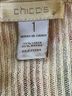 Chico's Design Print Orange Brown Cardigan Size 8 - photo 3