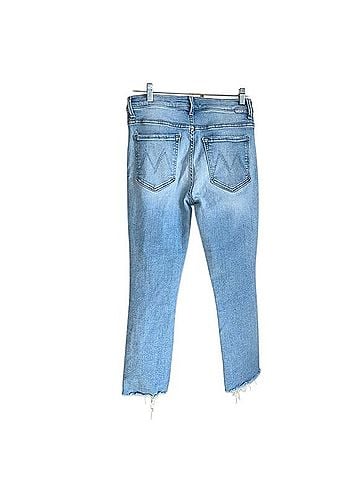 Mother Insider crop Step Fray Jeans (view 2)
