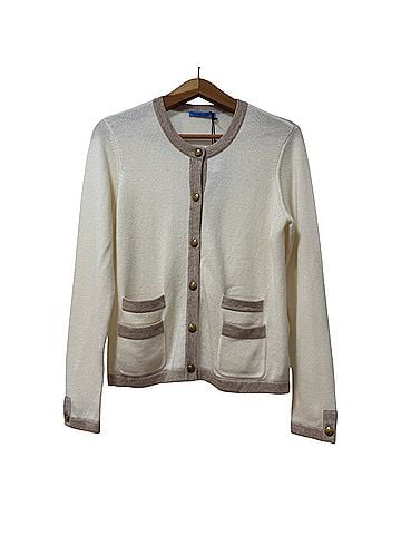 J. McLaughlin Ainsley 100% Cashmere Button Front Cardigan (view 1)