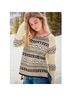 Sundance Print Multi Color Pullover Sweater Size M - photo 3